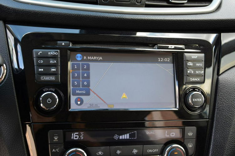 Qashqai Biała Perła Ledy Skóry Navi Kamera 360 El.Fotele Panorama ASO Nissan zdjęcie 29