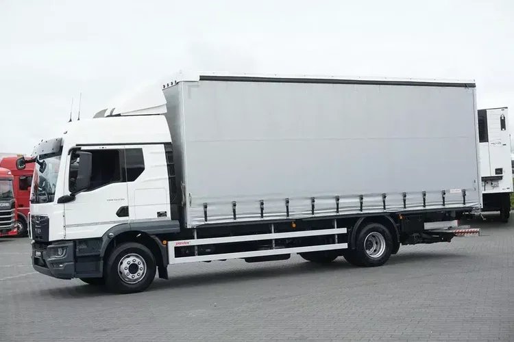 MAN TGM / 15.290 / ACC / E 6 / FIRANKA + WINDA / ŁAD. 7 700 KG / 17 PALET zdjęcie 3