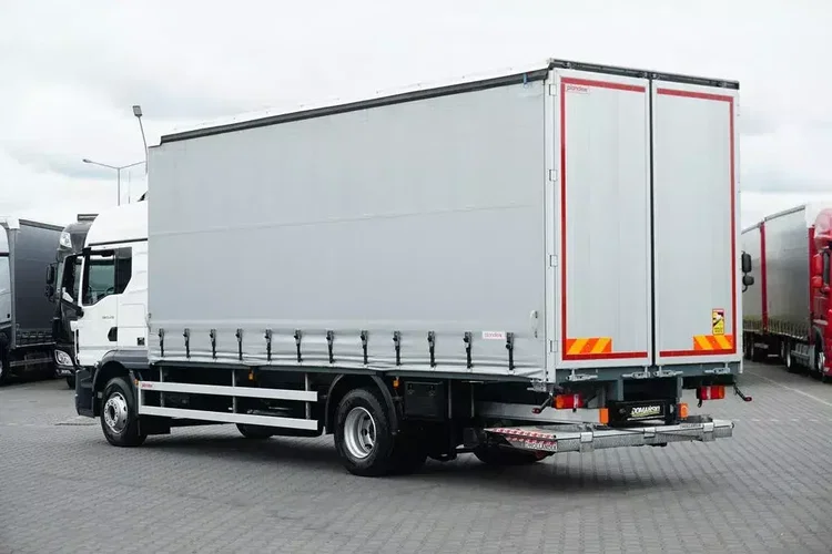 MAN TGM / 15.290 / ACC / E 6 / FIRANKA + WINDA / ŁAD. 7 700 KG / 17 PALET zdjęcie 6