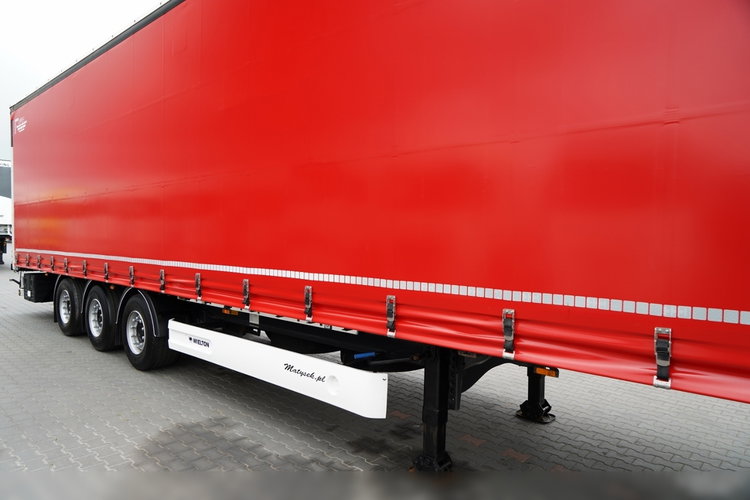 Wielton FIRANKA MEGA / LOWDECK / OŚ PODNOSZONA /  DACH PODNOSZONY / OSIE SAF zdjęcie 9