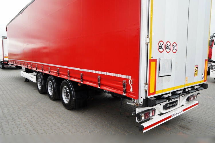 Wielton FIRANKA MEGA / LOWDECK / OŚ PODNOSZONA /  DACH PODNOSZONY / OSIE SAF zdjęcie 11