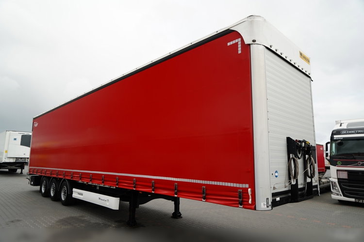 Wielton FIRANKA MEGA / LOWDECK / OŚ PODNOSZONA /  DACH PODNOSZONY / OSIE SAF zdjęcie 2