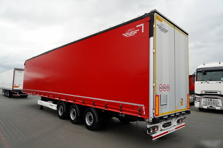 Wielton FIRANKA MEGA / LOWDECK / OŚ PODNOSZONA /  DACH PODNOSZONY / OSIE SAF zdjęcie 5