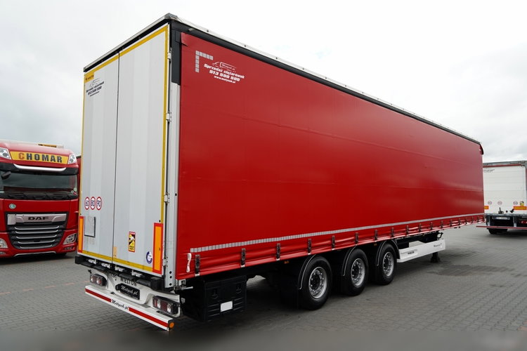 Wielton FIRANKA MEGA / LOWDECK / OŚ PODNOSZONA /  DACH PODNOSZONY / OSIE SAF zdjęcie 8