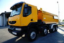 Renault KERAX 480 / 8x4 / WYWROTKA TYLNOZSYPOWA / MEILLER KIPPER / HYDROKLAPA / SPROWADZONA zdjęcie 13