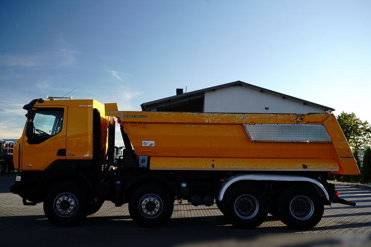 Renault KERAX 480 / 8x4 / WYWROTKA TYLNOZSYPOWA / MEILLER KIPPER / HYDROKLAPA / SPROWADZONA zdjęcie 14