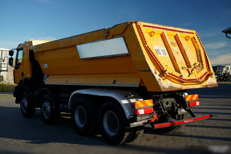 Renault KERAX 480 / 8x4 / WYWROTKA TYLNOZSYPOWA / MEILLER KIPPER / HYDROKLAPA / SPROWADZONA zdjęcie 15