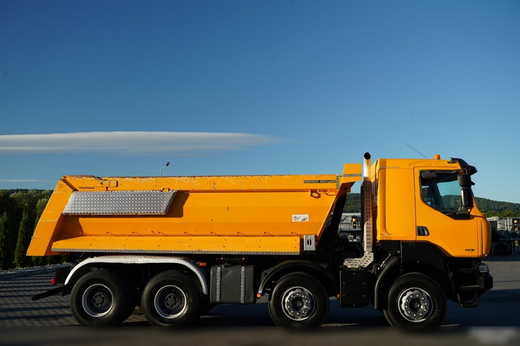 Renault KERAX 480 / 8x4 / WYWROTKA TYLNOZSYPOWA / MEILLER KIPPER / HYDROKLAPA / SPROWADZONA zdjęcie 17