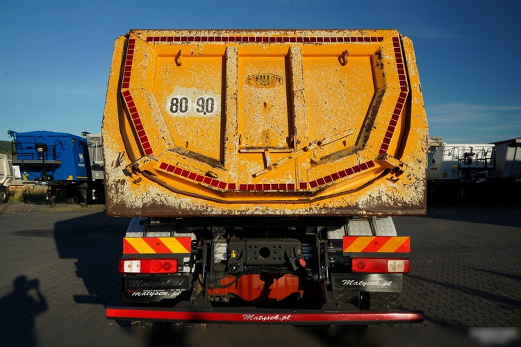 Renault KERAX 480 / 8x4 / WYWROTKA TYLNOZSYPOWA / MEILLER KIPPER / HYDROKLAPA / SPROWADZONA zdjęcie 24