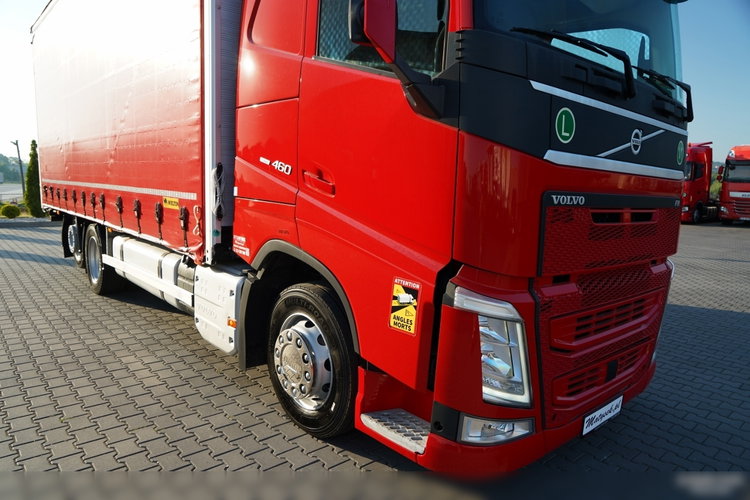 Volvo FH 460 / FIRANKA / 6x2 / PODNOSZONY DACH / I-PARK COOL / OŚ PODNOSZONA / PO ZŁOTYM KONTRAKCIE SERWISOWYM zdjęcie 12