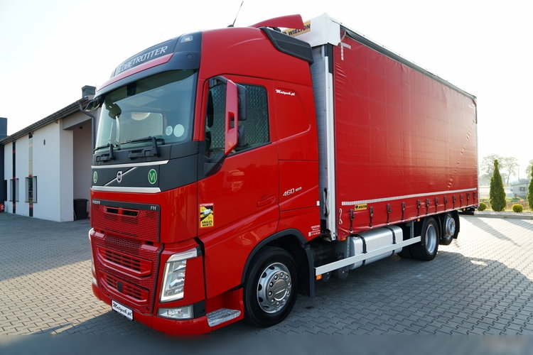 Volvo FH 460 / FIRANKA / 6x2 / PODNOSZONY DACH / I-PARK COOL / OŚ PODNOSZONA / PO ZŁOTYM KONTRAKCIE SERWISOWYM zdjęcie 3