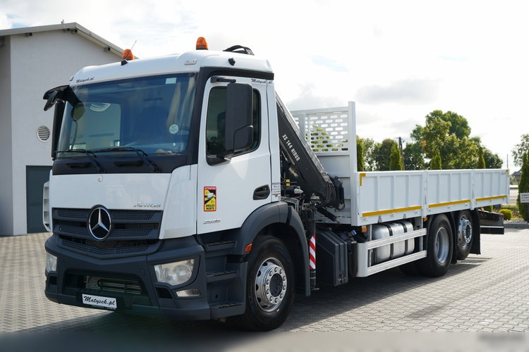 Mercedes ANTOS 2536 / 6x2 / OŚ PODNOSZONA / OŚ SKRĘTNA / HDS HIAB 144bs-2 hiduo / ROTATOR / PILOT zdjęcie 10
