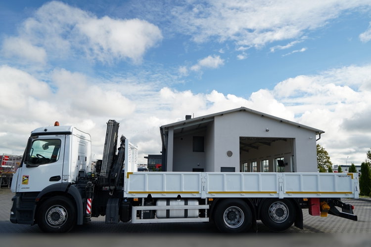 Mercedes ANTOS 2536 / 6x2 / OŚ PODNOSZONA / OŚ SKRĘTNA / HDS HIAB 144bs-2 hiduo / ROTATOR / PILOT zdjęcie 13
