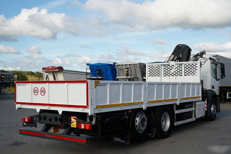 Mercedes ANTOS 2536 / 6x2 / OŚ PODNOSZONA / OŚ SKRĘTNA / HDS HIAB 144bs-2 hiduo / ROTATOR / PILOT zdjęcie 15