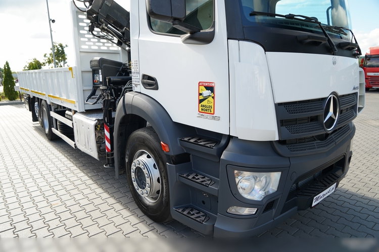 Mercedes ANTOS 2536 / 6x2 / OŚ PODNOSZONA / OŚ SKRĘTNA / HDS HIAB 144bs-2 hiduo / ROTATOR / PILOT zdjęcie 19