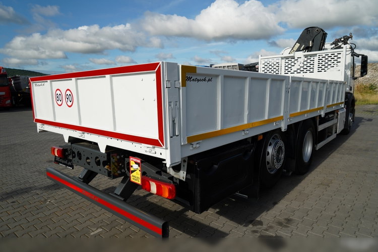 Mercedes ANTOS 2536 / 6x2 / OŚ PODNOSZONA / OŚ SKRĘTNA / HDS HIAB 144bs-2 hiduo / ROTATOR / PILOT zdjęcie 23