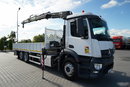 Mercedes ANTOS 2536 / 6x2 / OŚ PODNOSZONA / OŚ SKRĘTNA / HDS HIAB 144bs-2 hiduo / ROTATOR / PILOT zdjęcie 2