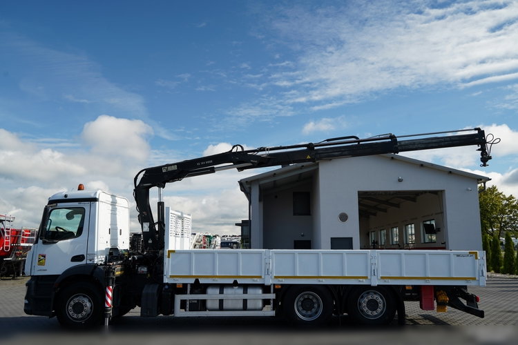 Mercedes ANTOS 2536 / 6x2 / OŚ PODNOSZONA / OŚ SKRĘTNA / HDS HIAB 144bs-2 hiduo / ROTATOR / PILOT zdjęcie 6