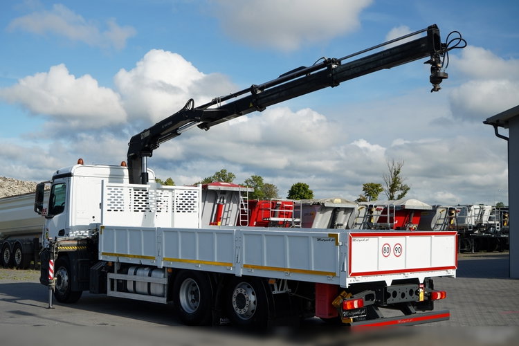Mercedes ANTOS 2536 / 6x2 / OŚ PODNOSZONA / OŚ SKRĘTNA / HDS HIAB 144bs-2 hiduo / ROTATOR / PILOT zdjęcie 7