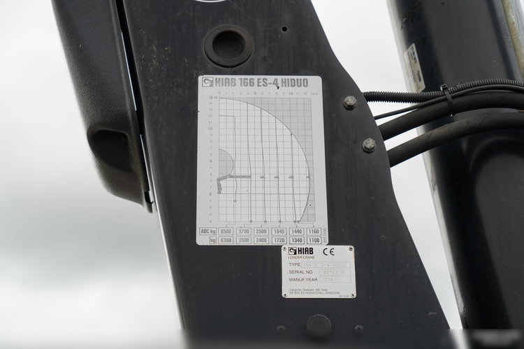 Renault K 380 / 6X4 / SKRZYNIOWY 6.2 M / + HDS HIAB 166 ES-4 / MAX UDŹWIG 6 500 KG / WYSÓW 12.3 M / ROTATOR / STEROWANIE RADIOWE  / SPROWADZONY zdjęcie 9