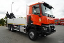 Renault K 380 / 6X4 / SKRZYNIOWY 6.2 M / + HDS HIAB 166 ES-4 / MAX UDŹWIG 6 500 KG / WYSÓW 12.3 M / ROTATOR / STEROWANIE RADIOWE  / SPROWADZONY zdjęcie 14