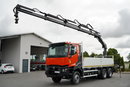 Renault K 380 / 6X4 / SKRZYNIOWY 6.2 M / + HDS HIAB 166 ES-4 / MAX UDŹWIG 6 500 KG / WYSÓW 12.3 M / ROTATOR / STEROWANIE RADIOWE  / SPROWADZONY zdjęcie 1