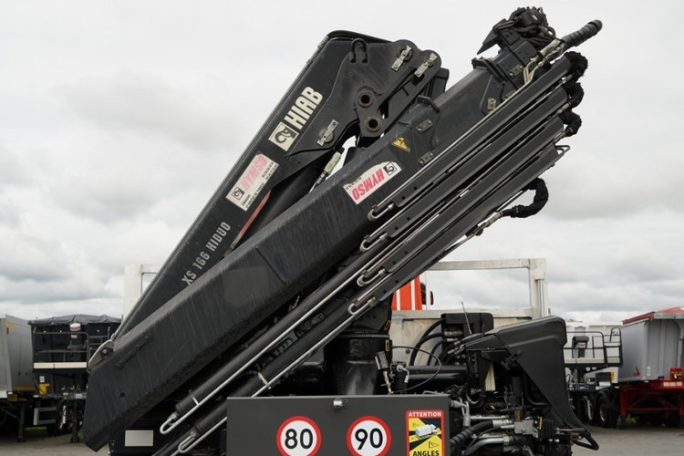 Renault K 380 / 6X4 / SKRZYNIOWY 6.2 M / + HDS HIAB 166 ES-4 / MAX UDŹWIG 6 500 KG / WYSÓW 12.3 M / ROTATOR / STEROWANIE RADIOWE  / SPROWADZONY zdjęcie 20