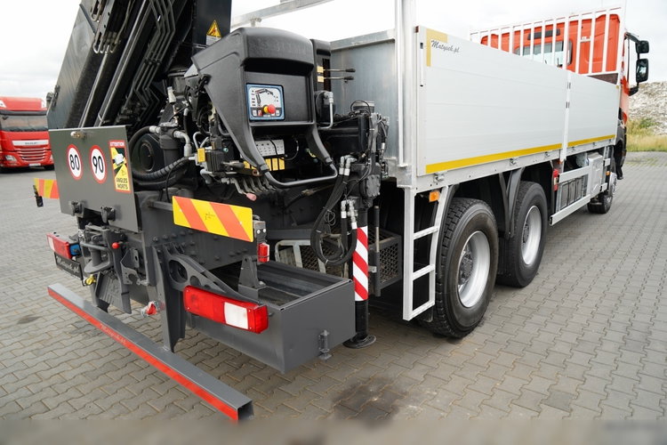 Renault K 380 / 6X4 / SKRZYNIOWY 6.2 M / + HDS HIAB 166 ES-4 / MAX UDŹWIG 6 500 KG / WYSÓW 12.3 M / ROTATOR / STEROWANIE RADIOWE  / SPROWADZONY zdjęcie 22