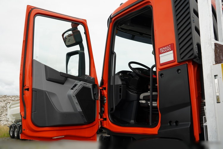 Renault K 380 / 6X4 / SKRZYNIOWY 6.2 M / + HDS HIAB 166 ES-4 / MAX UDŹWIG 6 500 KG / WYSÓW 12.3 M / ROTATOR / STEROWANIE RADIOWE  / SPROWADZONY zdjęcie 35