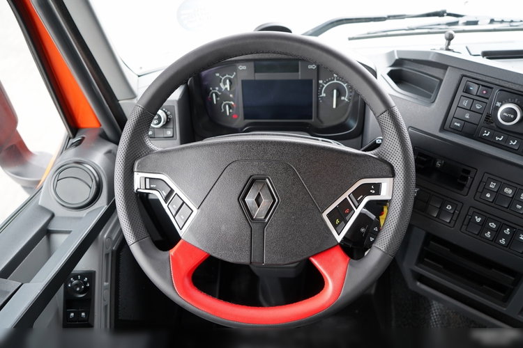 Renault K 380 / 6X4 / SKRZYNIOWY 6.2 M / + HDS HIAB 166 ES-4 / MAX UDŹWIG 6 500 KG / WYSÓW 12.3 M / ROTATOR / STEROWANIE RADIOWE  / SPROWADZONY zdjęcie 39