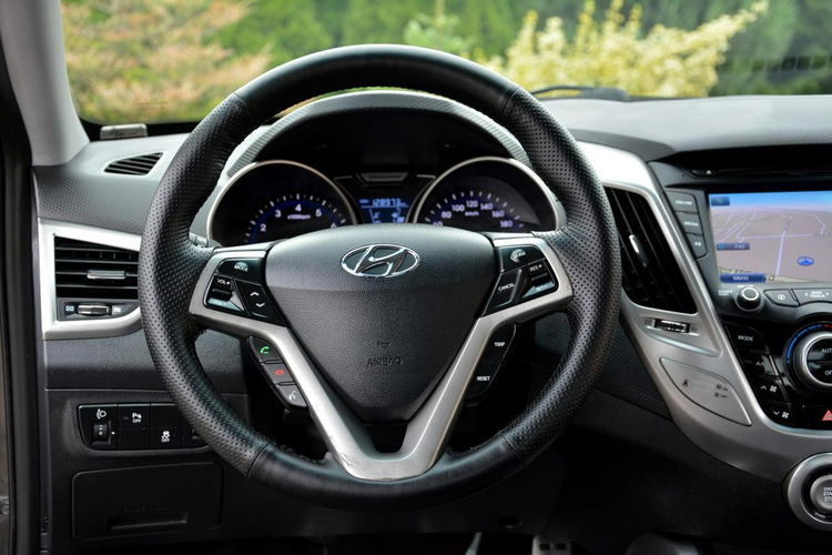 Veloster Duża Navi Kamera Ledy pół-Skóry Klimatronic ASO HYUNDAI zdjęcie 24
