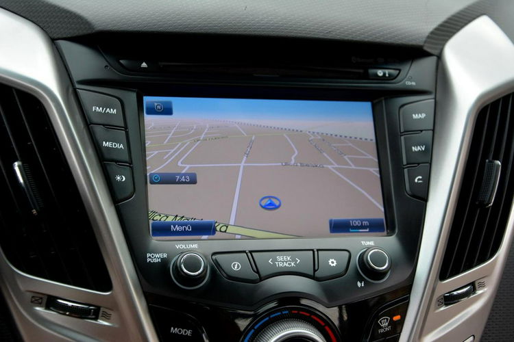 Veloster Duża Navi Kamera Ledy pół-Skóry Klimatronic ASO HYUNDAI zdjęcie 27