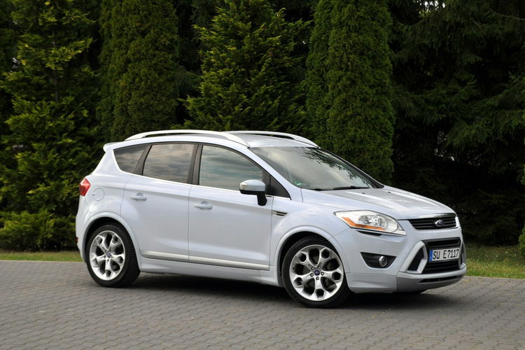 Ford Kuga 2.0TDCI(163KM) Individual 4x4 Xenon Navi Kamera Skóry I Wł Alu19"ASO zdjęcie 4