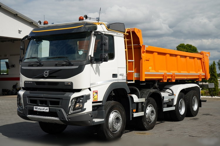 Volvo FMX 460 / 8x4 / WYWROTKA DWUSTRONNA / HYDROBURTA / HYDROKLAPA / SPROWADZONA zdjęcie 16