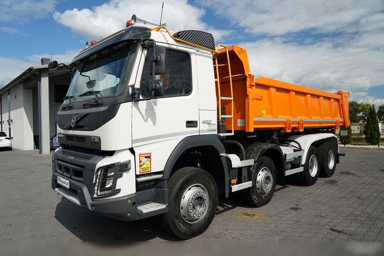 Volvo FMX 460 / 8x4 / WYWROTKA DWUSTRONNA / HYDROBURTA / HYDROKLAPA / SPROWADZONA zdjęcie 17
