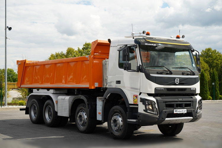 Volvo FMX 460 / 8x4 / WYWROTKA DWUSTRONNA / HYDROBURTA / HYDROKLAPA / SPROWADZONA zdjęcie 21