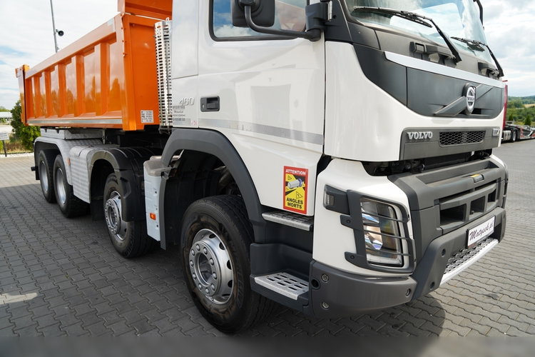 Volvo FMX 460 / 8x4 / WYWROTKA DWUSTRONNA / HYDROBURTA / HYDROKLAPA / SPROWADZONA zdjęcie 22