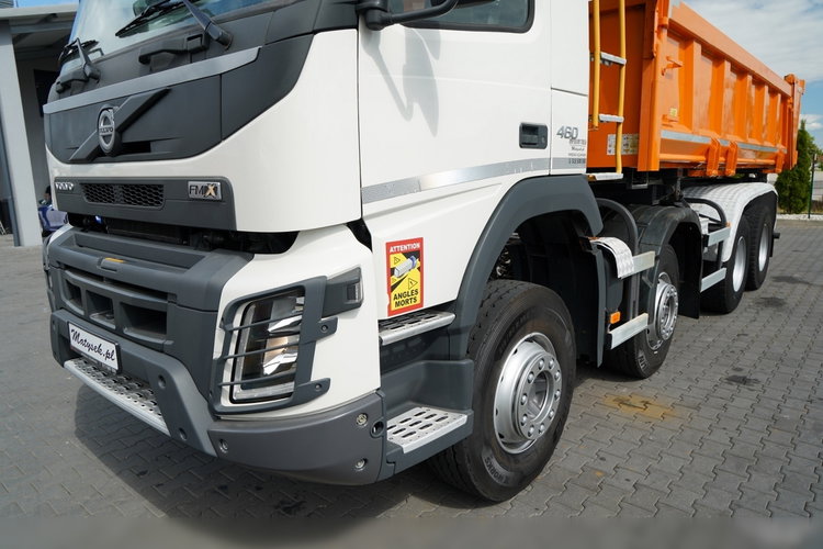 Volvo FMX 460 / 8x4 / WYWROTKA DWUSTRONNA / HYDROBURTA / HYDROKLAPA / SPROWADZONA zdjęcie 24