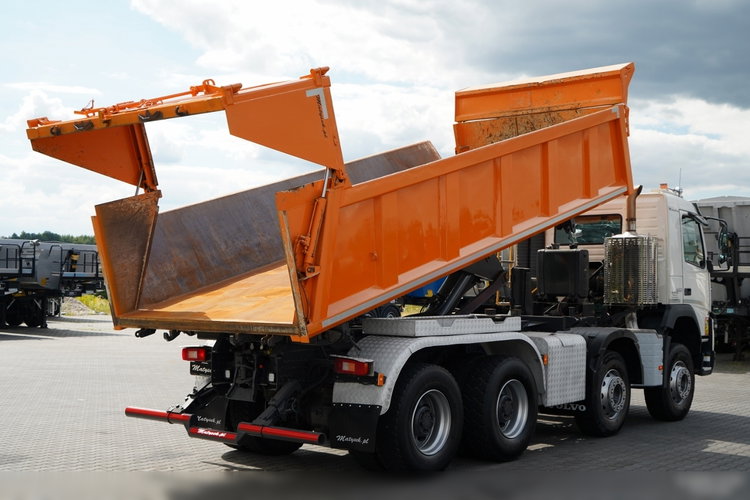 Volvo FMX 460 / 8x4 / WYWROTKA DWUSTRONNA / HYDROBURTA / HYDROKLAPA / SPROWADZONA zdjęcie 5