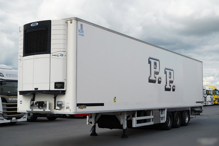 CHEREAU / CHŁODNIA / CARRIER VECTOR 1950MT / DOPPELSTOCK / MULTITEMPERATURA / 2 OSIE PODNOSZONE / OSIE SAF / SPROWADZONA zdjęcie 3