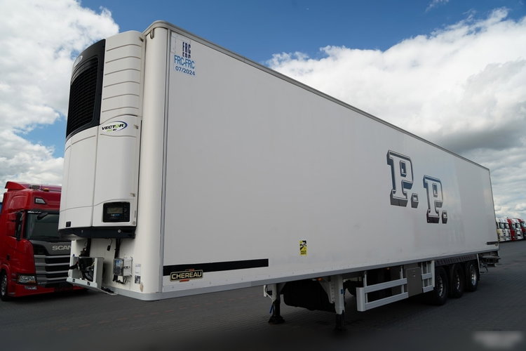 CHEREAU / CHŁODNIA / CARRIER VECTOR 1950MT / DOPPELSTOCK / MULTITEMPERATURA / 2 OSIE PODNOSZONE / OSIE SAF / SPROWADZONA zdjęcie 4