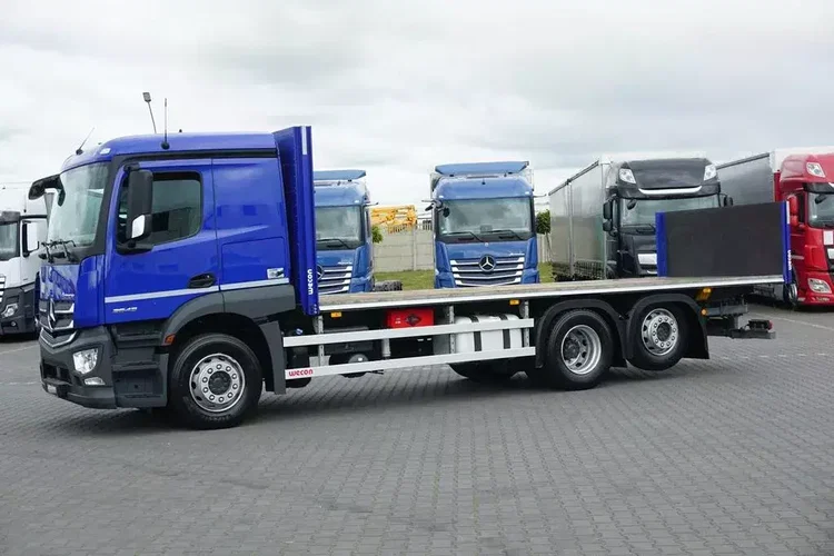 Mercedes ACTROS / 2543 / ACC / E 6 / PEŁNY ADR / PLATFORMA / ZAWIESIE POD WÓZEK zdjęcie 3