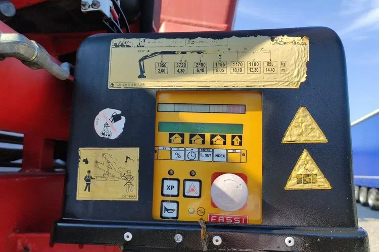 Scania 124L 420 6x2 Retarder HDS FASSI F170 Budowlanka zdjęcie 6