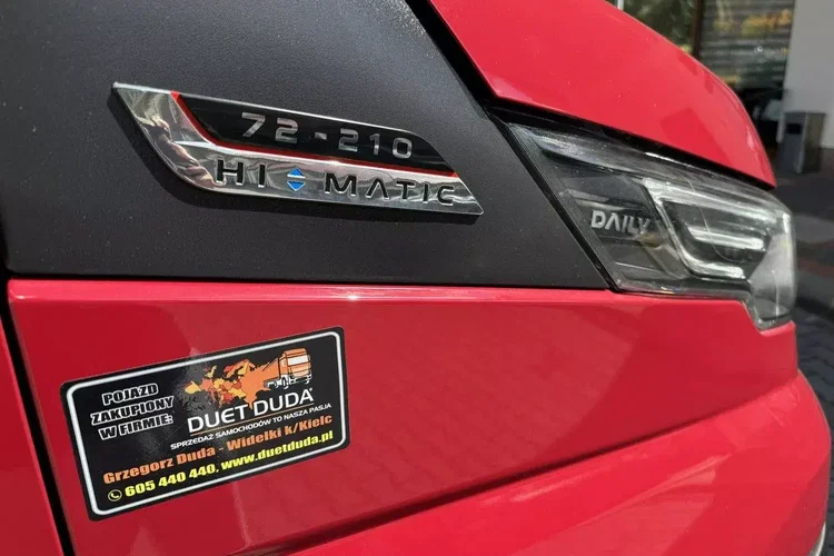 Iveco Daily 72C21 Mroźnia HI-MATIC Ściana Grodziowa Multitemperatura zdjęcie 8