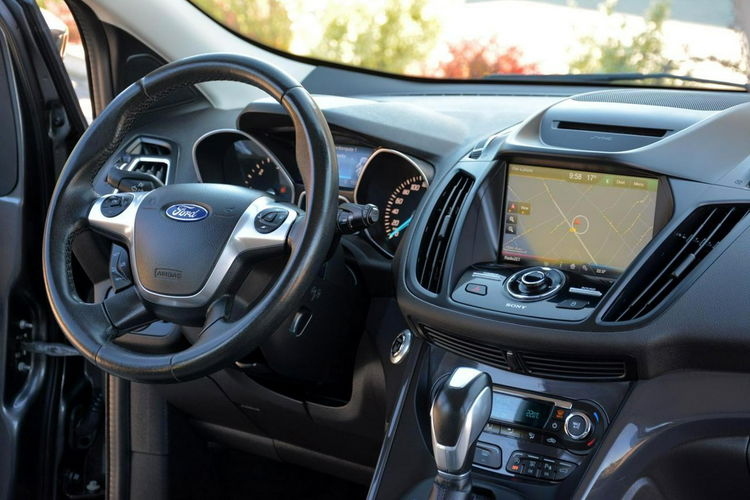 Ford Kuga 2.0TDCi(150KM)Navi Tablet Kamera Skóry ParkAssist Bi-xenon Ledy ASO zdjęcie 22
