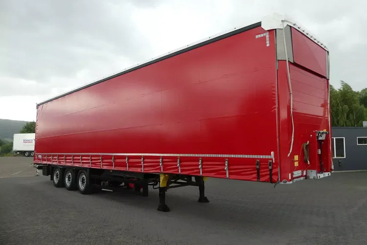 Schmitz FIRANKA / VARIOS / IDEALNY STAN / OŚ PODNOSZONA / zdjęcie 12