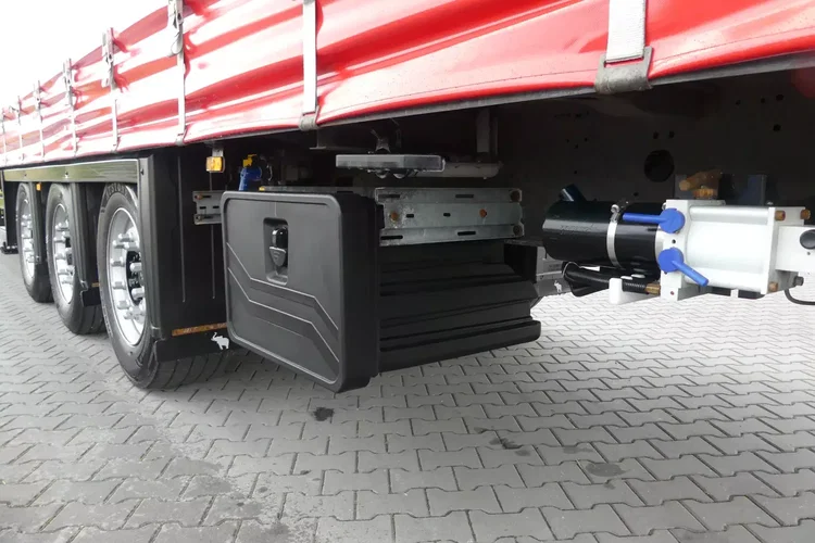 Schmitz FIRANKA / VARIOS / IDEALNY STAN / OŚ PODNOSZONA / zdjęcie 17