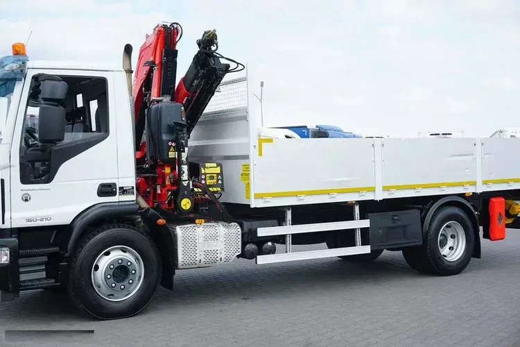 Iveco EUROCARGO / 160-21 / SKRZYNIOWY + HDS / FASSI F110 / ROTATOR / PILOT zdjęcie 28