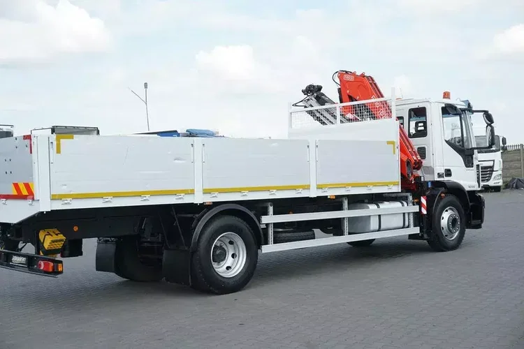 Iveco EUROCARGO / 160-21 / SKRZYNIOWY + HDS / FASSI F110 / ROTATOR / PILOT zdjęcie 40