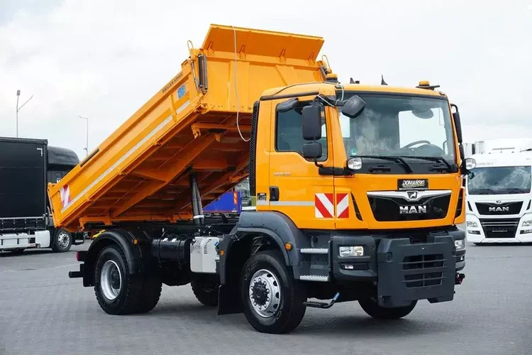 MAN TGM / 18.250 / E 6 / 4 X 4 / WYWROTKA 3 STRONNA / ŁAD. 10 060 KG / zdjęcie 10